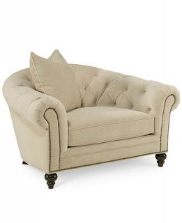 Charlene Fabric Living Room Chair, 55W X 40D X 32H   Furniture