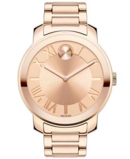 ESQ Movado Watch, Womens Swiss Origin Rose Gold Ion Plated Stainless Steel Bracelet 36mm 07101402   Watches   Jewelry & Watches