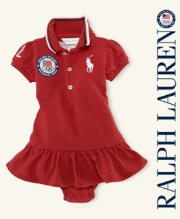 Ralph Lauren Baby Dress, Baby Girls Team USA Olympic London Polo Dress   Kids