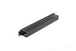 1U Horizontal Cable Management slotted Duct Single Sided 19" Rack Mount SCM1 152 Musical Instruments