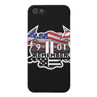 Firefighter Maltese Cross with 9 11 Tribute iPhone 5 Case
