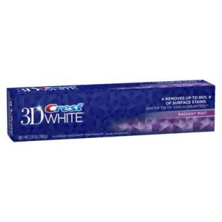 Crest® 3D White® Toothpaste   Radiant Mi