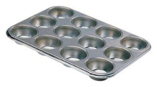 Kaiser Bakeware Tinplate 12 Cup Full Muffin Pan Kitchen & Dining