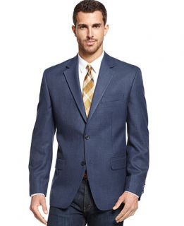 Michael Michael Kors Blue Tonal Check Sport Coat   Blazers & Sport Coats   Men