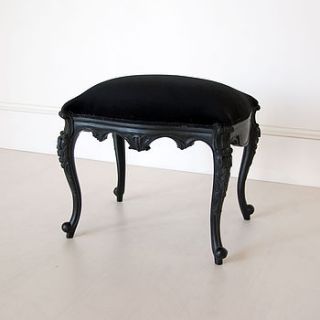 black french dressing table stool by out there interiors