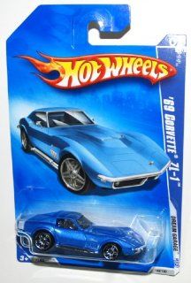 Hot Wheels 2009 148 Dream Garage 1969 Corvette ZL 1 BLUE 164 Scale Toys & Games