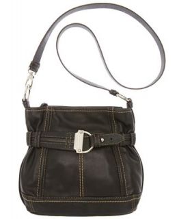 Tignanello Handbag, Soft Cinch Leather Double Entry Hobo   Handbags & Accessories