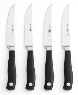 Wusthof Grand Prix II Steak Knife Set, 4 Piece   Cutlery & Knives   Kitchen