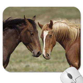 Mousepad   9.25" x 7.75" Designer Mouse Pads   Design Animals   Wildlife   Horse   Horses (MPAHO 148) Computers & Accessories