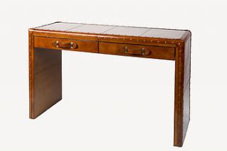 leather console table by life of riley