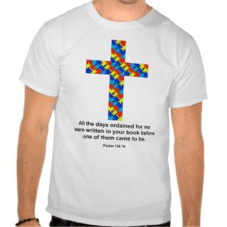 Cross_White_Psalms   Copy Tee Shirt