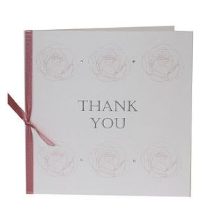 10 personalised aurora thank you cards by dreams to reality design ltd