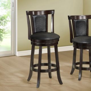 Monarch Specialties Inc. 43 Swivel Bar Stool with Cushion (Set of 2)