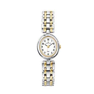 Certus Paris Women's Two Tone Brass White Dial Quartz Watch Certus Paris Women's More Brands Watches