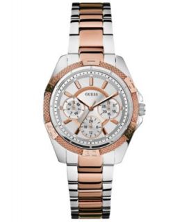 GUESS Watch, Womens Two Tone Stainless Steel Bracelet 37mm U0111L4   Watches   Jewelry & Watches