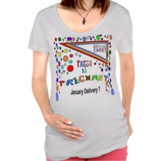 Pregnant Delivery January Maternity Shirt