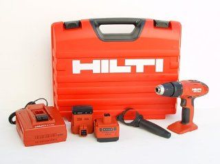 Hilti 03433407 SFH144 A CPC 14.4 volt Cordless Hammer Drill/Driver with Side Handle and Impact Resistant Case and Keyless Chuck   Power Milling Machines  