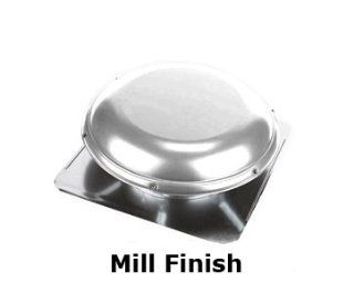 Air Vent AirHawk B 144 Metal Dome Galvanized Vent   Brown   Roof Vents  