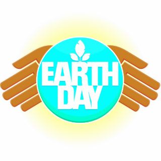 earth day hands design photo cutout
