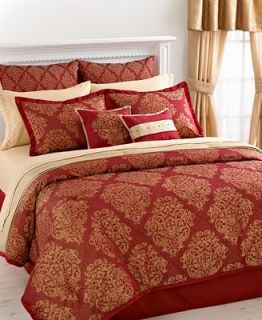 CLOSEOUT St. Charles 24 Piece Queen Comforter Set   Bed in a Bag   Bed & Bath