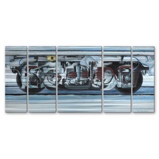 All My Walls Snowtruck by Glen Frear 5 Piece Photographic Print Plaque