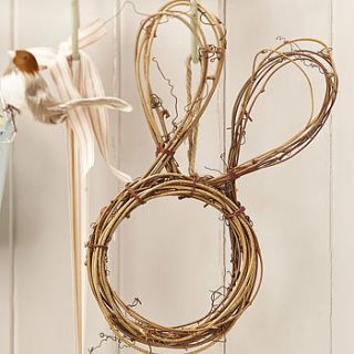 easter bunny wreath by the contemporary home