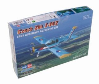 Hobby Boss Czech Zlin Z 142 Airplane Model Building Kit Toys & Games