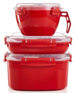 Martha Stewart Collection 10.1 Cup Medium Food Storage Container with Steamer   Kitchen Gadgets   Kitchen