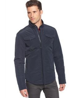 Armani Jeans Jacket, Nylon Hidden Zipper Jacket   Coats & Jackets   Men