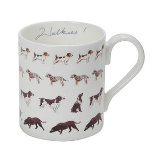 walkies china mug by sophie allport