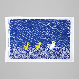ducks towel by lisa jones studio