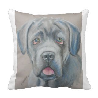 Mastiff throw Pillow