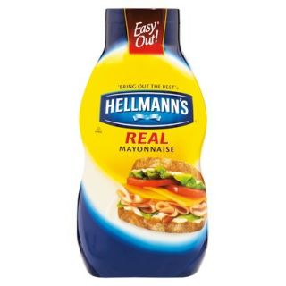 Hellmanns Squeezable Real Mayonnaise 22 oz