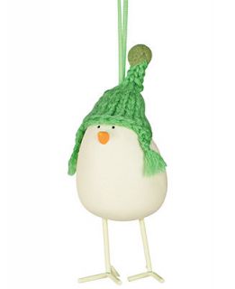 Department 56 Knit Wits Green Bird Ornament   Holiday Lane