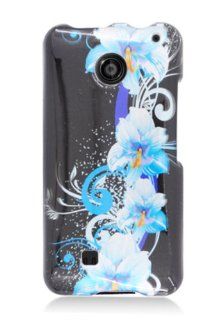 Graphic Case for ZTE Chaser   Blue Flower (Package include a HandHelditems Sketch Stylus Pen) Cell Phones & Accessories
