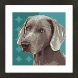 Framed Weimaraner Giclee Print Photo Other Collectibles