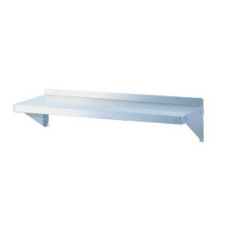 Turbo Air Green World TSWS 1284 12" x 84" Stainless Steel Wall Shelf With Mounting Brackets Health & Personal Care