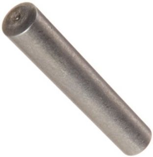 18 8 Stainless Steel Taper Pin, Plain Finish, Meets ASME B18.8.2, Standard Tolerance, #2/0 Pin Size, 0.141" Large End Diameter, 0.125" Small End Diameter, 3/4" Length (Pack of 10)