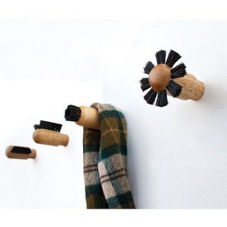 bristles coat hooks by out there interiors