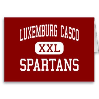 Luxemburg Casco   Spartans   Middle   Casco Greeting Cards