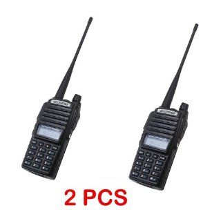 2pcs Baofeng New UV 82 VHF/UHF 137 174/400 520MHz Handheld Dual Band Two Way Radio Walkie Talkie  Frs Two Way Radios 