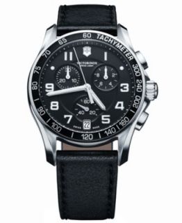Victorinox Swiss Army Watch, Mens Chronograph Maverick GS Black Rubber Strap 241431   Watches   Jewelry & Watches