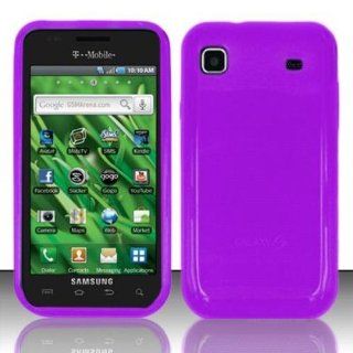 Purple TPU for SAMSUNG Samsung Vibrant T959 Cell Phones & Accessories