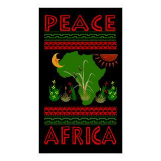 Africa Peace Print