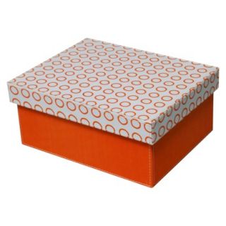 Room Essentials™ Bold Orange Storage Box 9x7