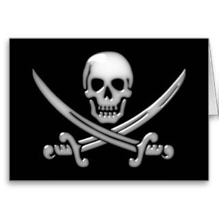 Pirate Skull & Sword Crossbones (TLAPD) Cards