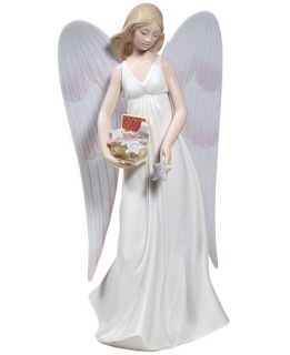 Lladro Christmas Ornament, Angelic Stars Tree Topper   Collectible Figurines   For The Home