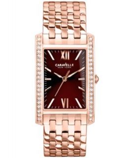 Caravelle New York by Bulova Womens Two Tone Stainless Steel Bracelet Watch 24mm 45L138   Watches   Jewelry & Watches
