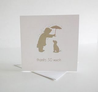 'thanks so much' greetings card by white hanami