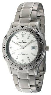 Peugeot Men's 134S Silver Tone Sport Bracelet Watch Watches